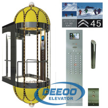 Kapsel-Art-Aufzug-Beobachtungs-Aufzug